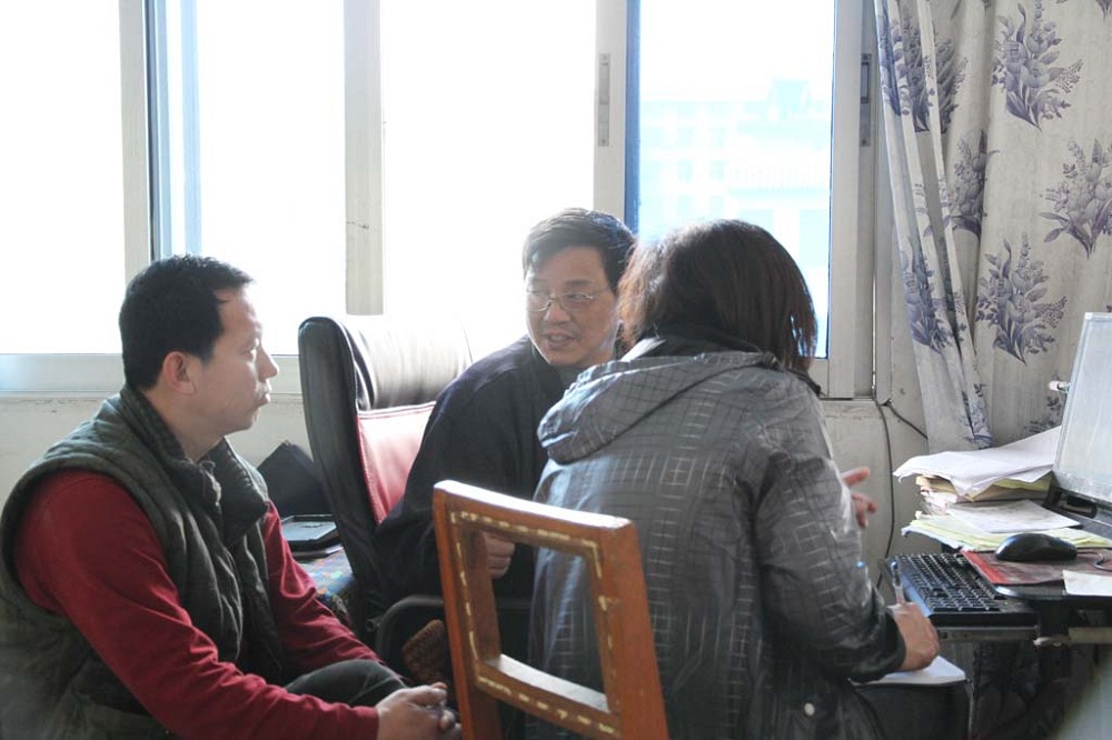 纪录片《李岩故里之谜》剧组在通成拍摄